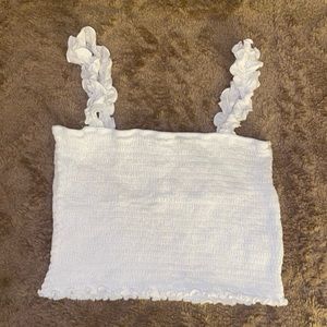 Forever 21 white crop top